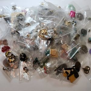 200+ Pairs of Earrings Fashion Jewelry Wearable Vintage to Modern Reseller Bulk
